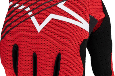 Alpinestars Radar Pro Gloves Yellow Fluo Xl - Bright Red / 2X-Large