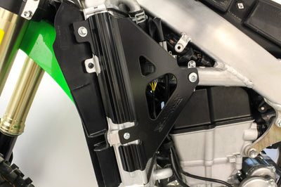Works Radiator Braces Black - Offroad Collection
