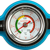 Fire Power Radiator Cap W/ Temperature Gauge Japanese Models Offroad Collection