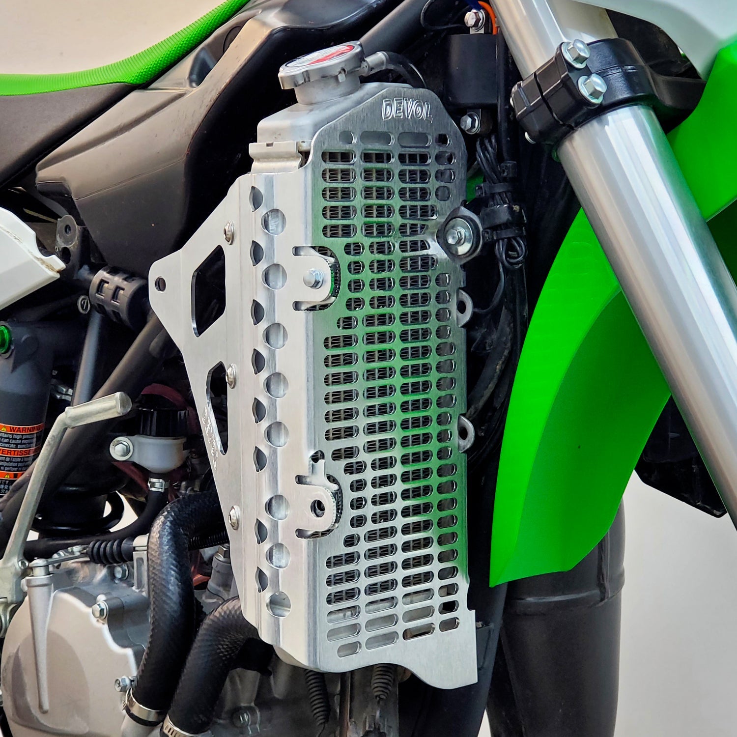 Devol Radiator Guard Aluminum - Offroad Collection