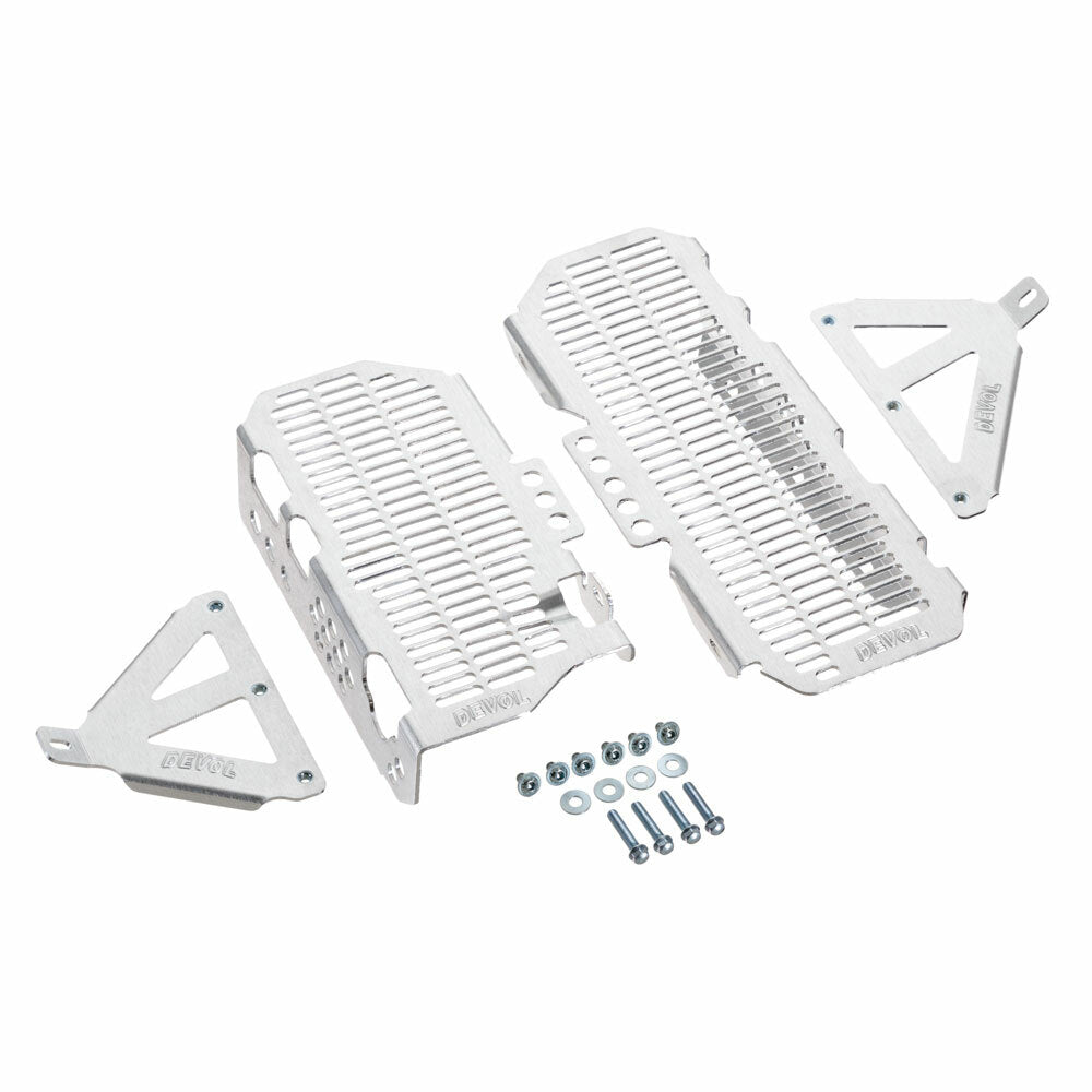 Devol Radiator Guard Aluminum - Offroad Collection