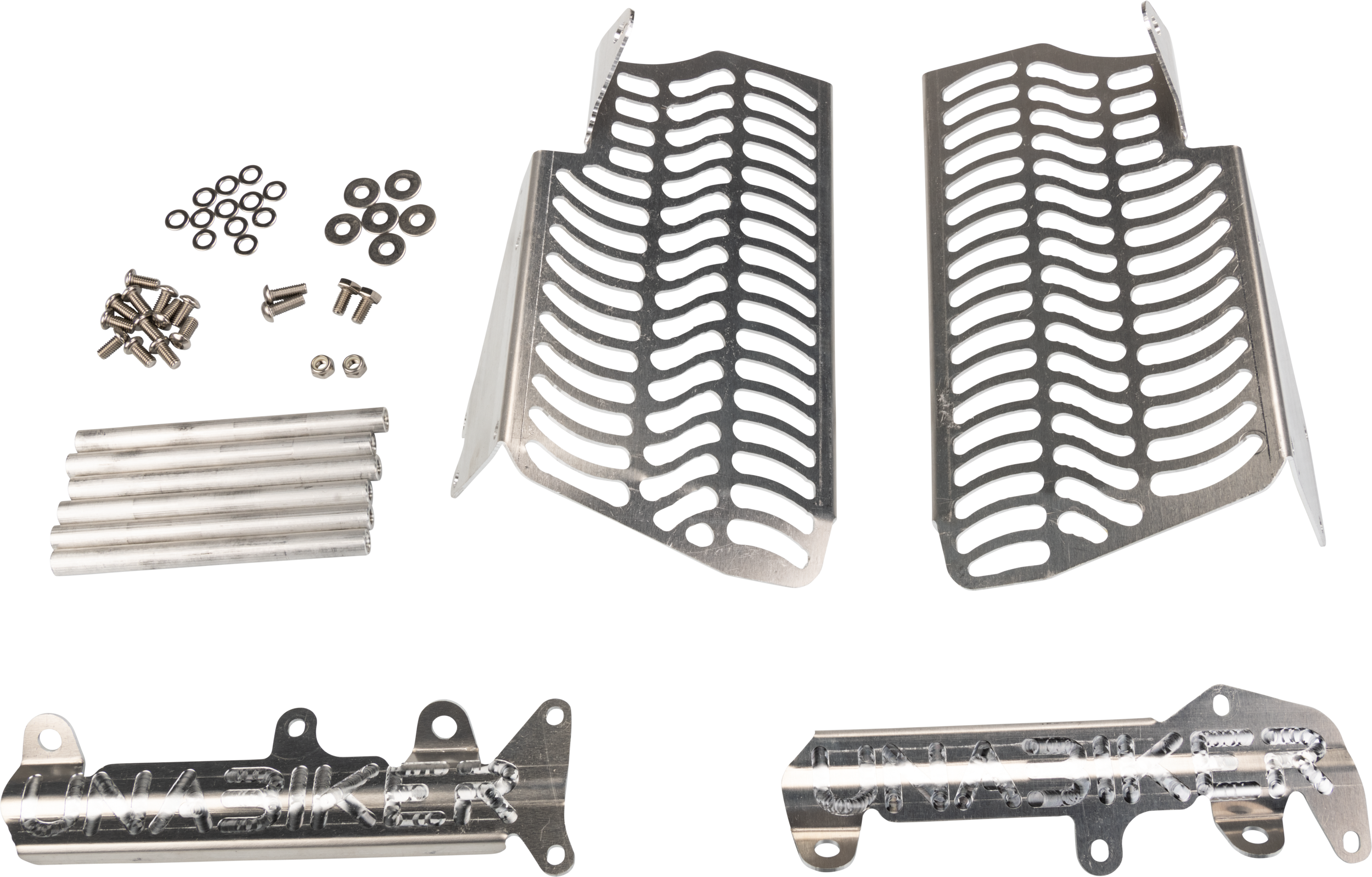 Unabiker Radiator Guard Yamaha - Natural - Offroad Collection