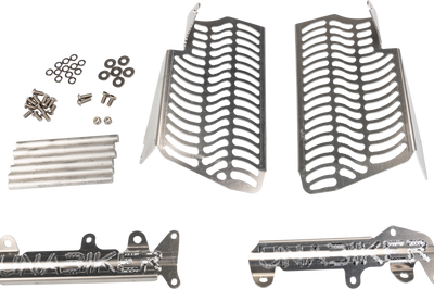 Unabiker Radiator Guard Yamaha - Natural - Offroad Collection