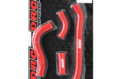 Drc Radiator Hose Kit Honda Red - Offroad Collection