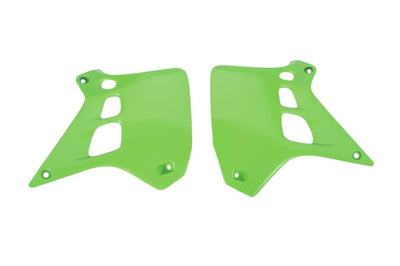 Polisport Radiator Scoops Blue Metal Yam - Green - Offroad Collection