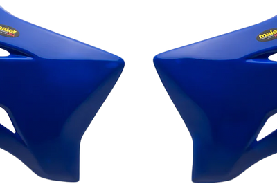 Maier Radiator Scoops White - Blue - Offroad Collection