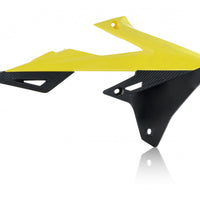 Acerbis Radiator Shrouds Kaw Green - Green/Black - Offroad Collection