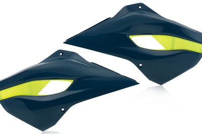 Acerbis Radiator Shrouds Kaw Green - Offroad Collection