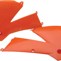 Acerbis Radiator Shrouds Kaw Green - Green/Black - Offroad Collection