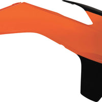 Acerbis Radiator Shrouds Kaw Green - Green/Black - Offroad Collection