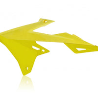 Acerbis Radiator Shrouds Kaw Green - Green/Black - Offroad Collection