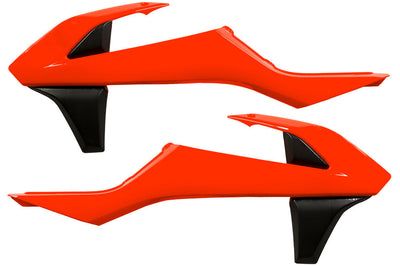 Acerbis Radiator Shrouds Kaw Green - Offroad Collection