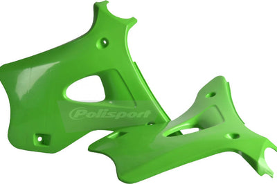 Polisport Radiator Shrouds Kx450 Green - Offroad Collection