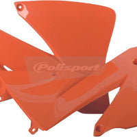 Polisport Radiator Shrouds Kx450 Green - Orange - Offroad Collection