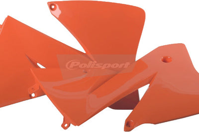 Polisport Radiator Shrouds Kx450 Green - Orange - Offroad Collection