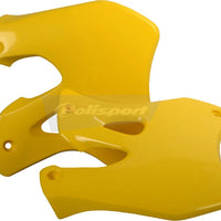 Polisport Radiator Shrouds Kx450 Green - Orange - Offroad Collection