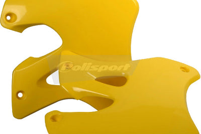Polisport Radiator Shrouds Kx450 Green - Yellow - Offroad Collection