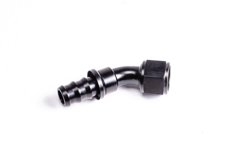 Radium Engineering 45 Degree 8AN Pushlok Hose End Fitting - Fabrication
