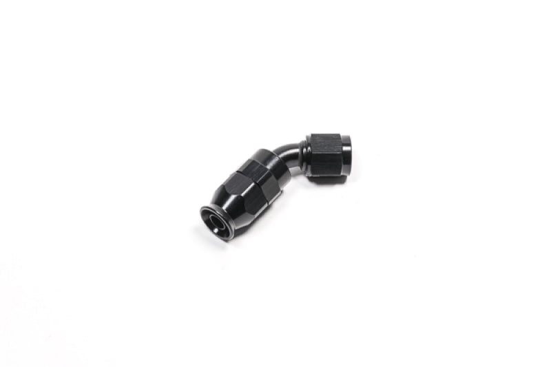 Radium Engineering -6AN 45 Degree PTFE Hose End - Black - Fabrication