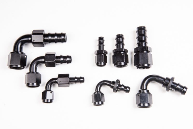Radium Engineering 8AN Straight Pushlok Hose End - Fabrication