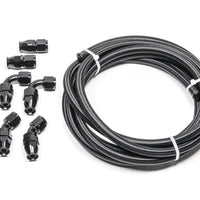 Radium Engineering 8AN Universal DIY PTFE Hose Kit - Black - Fabrication