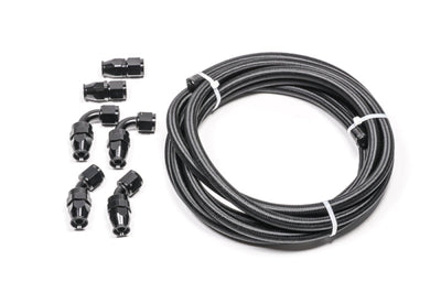 Radium Engineering 8AN Universal DIY PTFE Hose Kit - Black - Fabrication