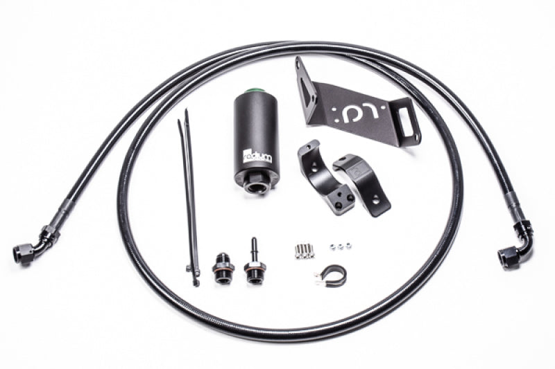 Radium Engineering BMW Fuel Hanger Feed w/ Microglass Filter - Delivery