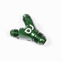 Radium Engineering Dual 6AN to 8AN Y-Adapter Block Fitting - Fabrication