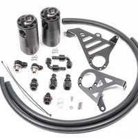 Radium Engineering Dual Catch Can Kit 16-18 Focus RS Fluid Lock - Engine Components