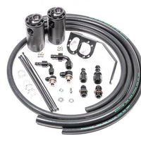 Radium Engineering Dual Catch Can Kit 2015 + Subaru WRX Fluid Lock - Engine Components