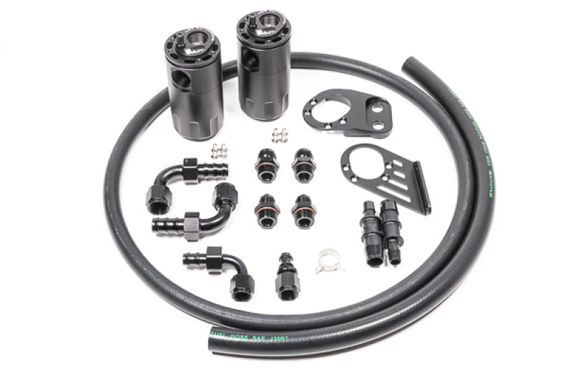 Radium Engineering Dual Catch Can Kit Fiesta ST Fluid Lock - Engine Components