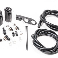 Radium Engineering Dual Catch Can Kit Nissan Z33 V35 VQ35DE/HR Fluid Lock - Engine Components