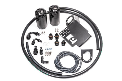 Radium Engineering Dual Catch Can Kit S2000 All RHD and 06-09 LHD Fluid Lock - Engine Components