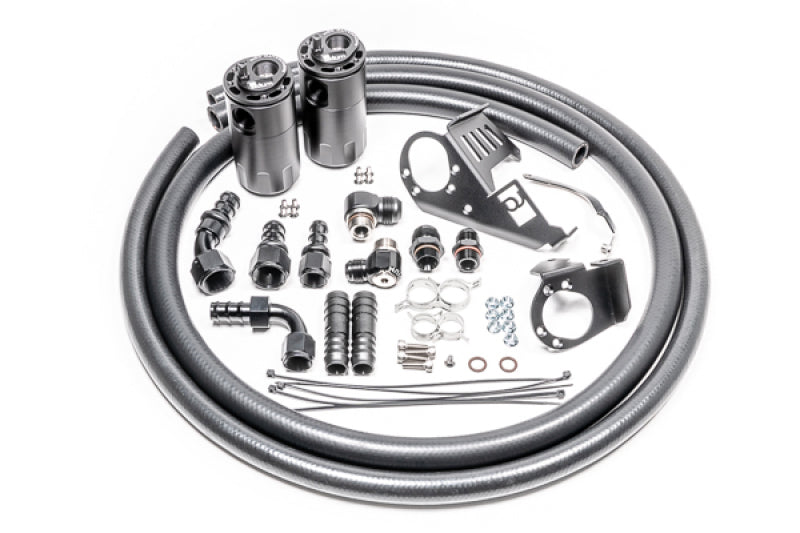 Radium Engineering Dual Catch Can Kit Subaru VB Fluid Lock - Engine Components