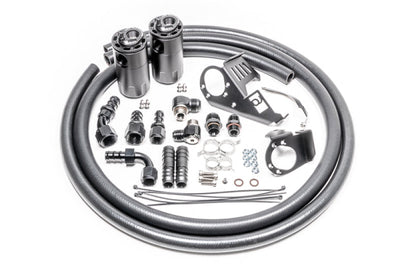 Radium Engineering Dual Catch Can Kit Subaru VB Fluid Lock - Engine Components