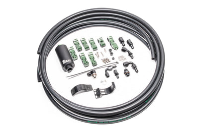 Radium Engineering Early Nissan Fuel Hanger Plumbing Kit Microglass Filter - Delivery