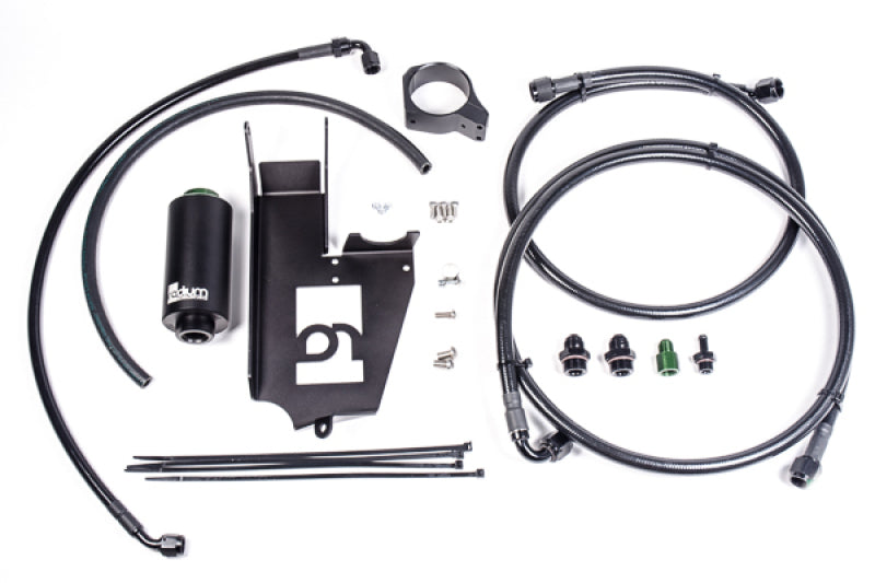 Radium Engineering Fuel Hanger Plumbing Kit Mitsubishi Evo 7/8/9 - Stainless Filter - Delivery