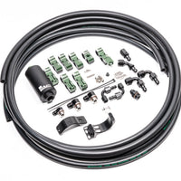 Radium Engineering Late Nissan Fuel Hanger Plumbing Kit Microglass Filter - Delivery