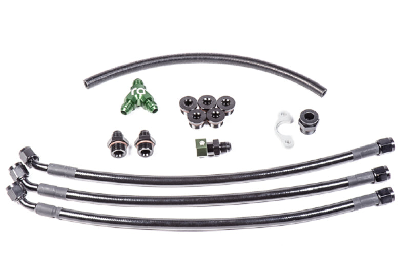 Radium Engineering Nissan VQ35DE Fuel Rail Plumbing Kit - Delivery