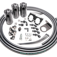 Radium Engineering Triple Catch Can Kit Nissan R35 GT-R Fluid Lock - Engine Components