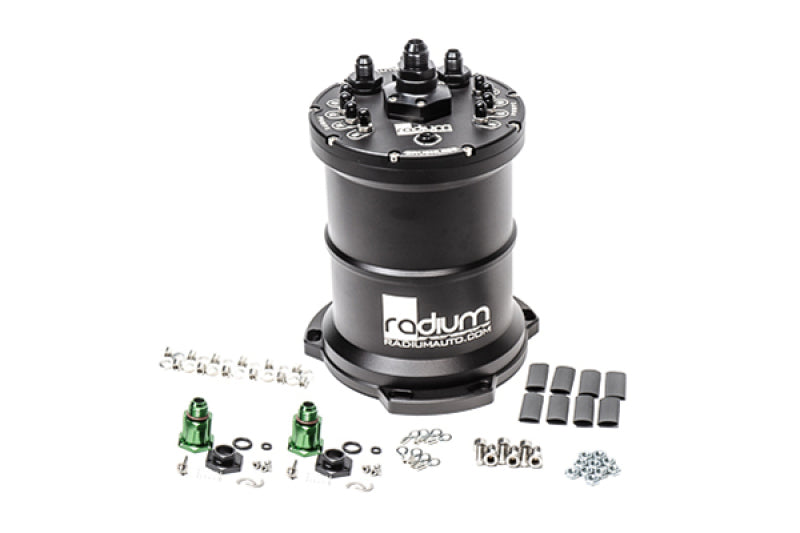 Radium Engineering Multi-Pump Ti Automotive E5LM Fuel Surge Tank Pumps Not Included - Delivery