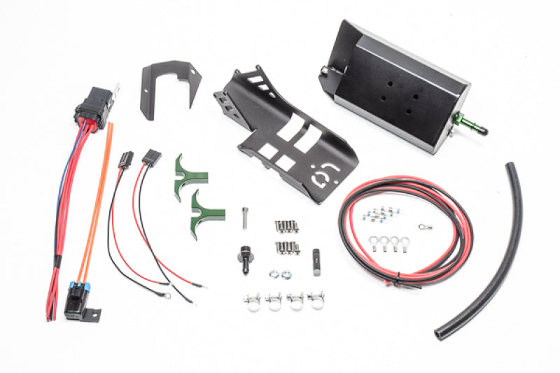 Radium Engineering S14/S15/R33/R34 Fuel Hanger Surge Tank Add-on For GSS342 Or AEM 50-1200 - Pumps Not Included