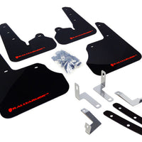 Rally Armor 12-16 Subaru Impreza Black UR Mud Flap w/ Red Logo - Body & Protection