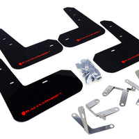 Rally Armor 13-17 Subaru BRZ / Scion FR-S Black UR Mud Flap w/ Red Logo - Body & Protection
