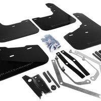 Rally Armor 13-19 USDM Ford Fiesta ST Black UR Mud Flap w/ Grey Logo - Body & Protection