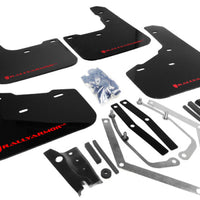 Rally Armor 13-19 USDM Ford Fiesta ST Black UR Mud Flap w/ Red Logo - Body & Protection