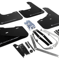 Rally Armor 13-19 USDM Ford Fiesta ST Black UR Mud Flap w/ Silver Logo - Body & Protection