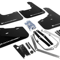Rally Armor 13-19 USDM Ford Fiesta ST Black UR Mud Flap w/ White Logo - Body & Protection