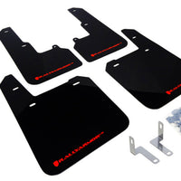 Rally Armor 15-19 Subaru Outback Black UR Mud Flap w/ Red Logo - Body & Protection