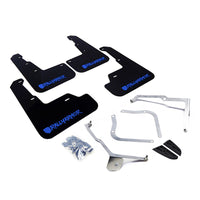 Rally Armor 15-21 Subaru WRX & STI Black Mud Flap Blue Altered Font Logo - Body Protection